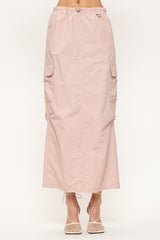 Pink Cargo Skirt