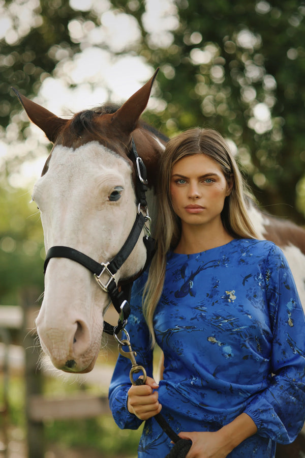 Royal Blue City Dress