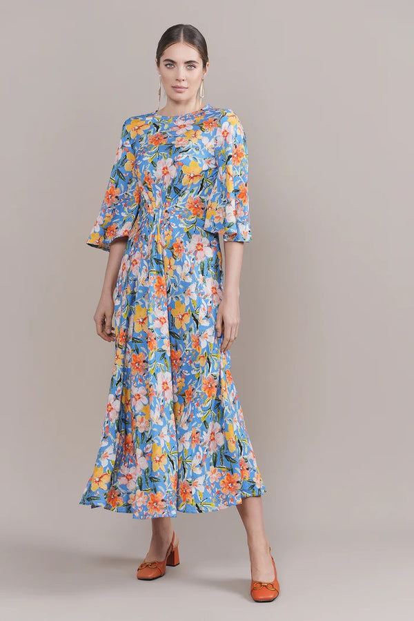 Akira Dress Blue Floral