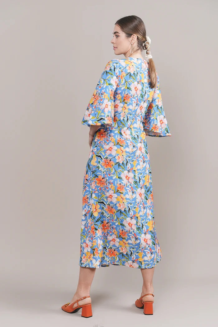 Akira Dress Blue Floral