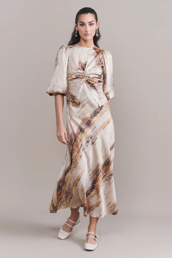 Maren Dress Granite Print