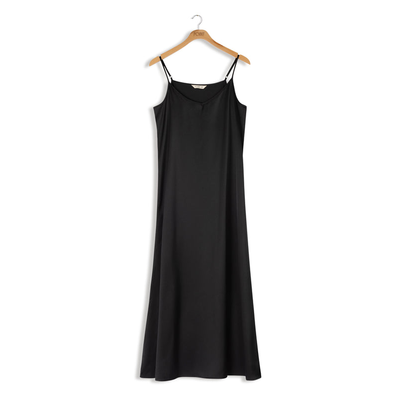 Maxi V-Neck Slip Dress