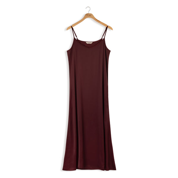 Maxi V-Neck Slip Dress