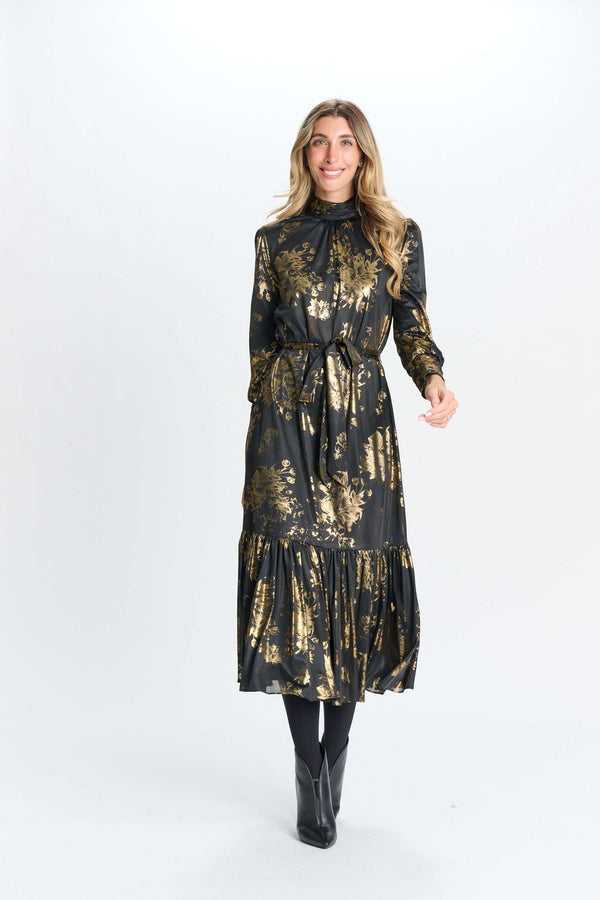 Miz 3147-A Gld Dress