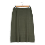 Point Knit Aline Skirt