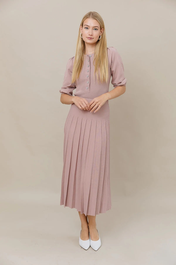 Infinity Maxi Skirt Dusty Rose